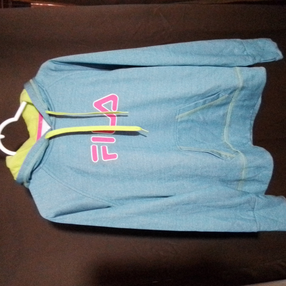 Fila Green/Blue Hoodie